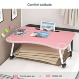 Adjustable Folding Laptop Desk with Non-slip W-shaped Legs - Portable and Compact - Hcb5116A