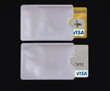 100 Rfid Blocking Aluminum Foil Card Sleeves - Ccb1077A