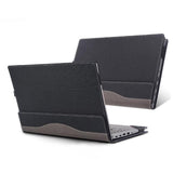 Protective Leather Laptop Case - Anti-Fall - Dark Blue - For Lenovo V14 G3 Aba / Iap