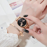 Waterproof Silver Steel Quartz Watch - Fashion Life - Wa0329A