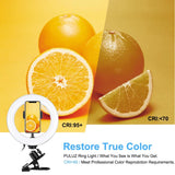 7.9 Ring Selfie Light with Dual Colour Led for Vlogging & Photography