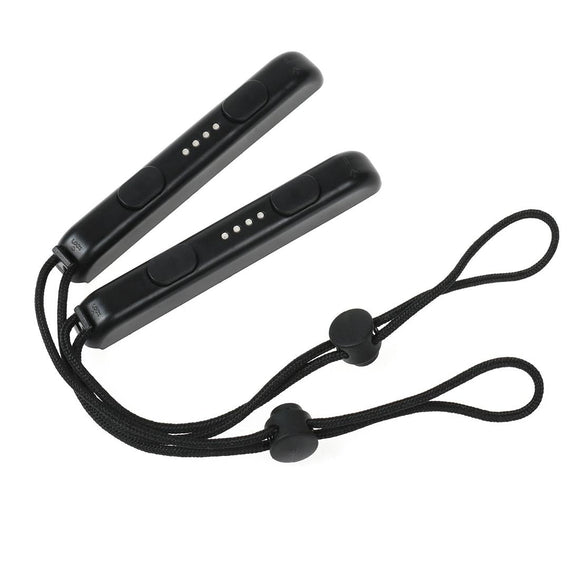 Joy Con Wrist Lanyard Pair for Nintendo Switch Gaming - Black