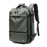 19 Inch Expandable Short Trip Luggage Bag For Men - Gray