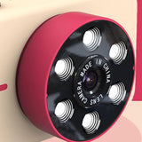 Mini 4k Dual Camera for Kids - 50mp Front & Rear - Yellow