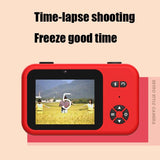 Mini 4k Dual Camera for Kids - 50mp Front & Rear - Yellow