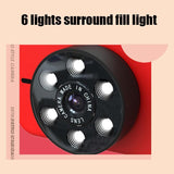 Mini 4k Dual Camera for Kids - 50mp Front & Rear - Yellow