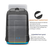 Large Capacity Business Shoulder Bag For Men - Blue