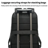 Large Capacity Business Shoulder Bag For Men - Blue