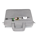 11.6-12.5 Inch Multi-compartment Laptop Sleeve with Waterproof Storage - Pink