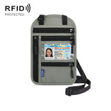 Rfid Passport & Certificate Protection Cover - Light Grey