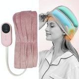 Air Wave Head Massager With Heating & Airbag Compression - Grey