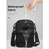 Waterproof Men Shoulder Bag Multifunctional & Durable - Grey