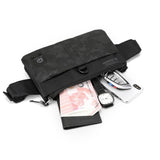 Waterproof Men Crossbody Chest Bag For Outdoor Adventures - Grey