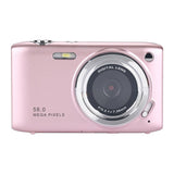 Portable 16X Zoom Hd Digital Camera With 2.88 Ips Screen - White