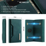 3 Fold Card Bag For Dg.Ming M2 Series Compact & Stylish - Brown