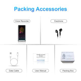 1.8 Inch Touch Lcd Hifi Mp3 Player 16Gb Memory - Without Bluetooth - 4Gb