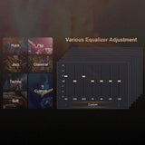 2.4 Inch Hifi Bluetooth Music Player Dsd256 Mastering Sound Quality 16Gb+16Gb Memory - Black - 16Gb