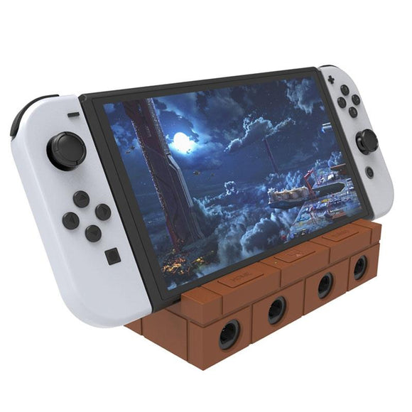 Universal Charging Dock for Nintendo Switch - Multi-functional - Brown