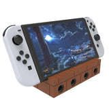 Universal Charging Dock for Nintendo Switch - Multi-functional - Brown