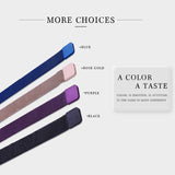 Starry Diamond Geometric Quartz Watch with Magnet Buckle - Luxury Mesh for Women - Blue