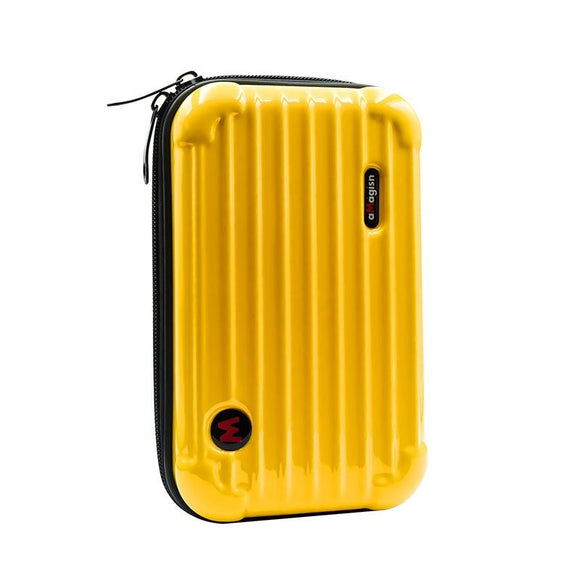 Small Organizer Bag for Sports Camera Accessories 18.5 x 11.5 x 6cm - Yellow