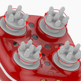 Electric Scalp Massager Multifunctional Vibration Therapy - Red