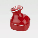 Electric Scalp Massager Multifunctional Vibration Therapy - Red
