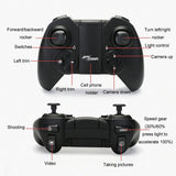 720p Hd Camera Rc Car with Real-time Surveillance and Remote Control - Tank Design - Blue