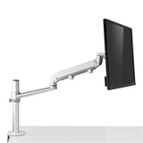Adjustable Laptop Monitor Stand Mount - Aluminum Alloy - Silver