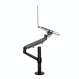 Adjustable Laptop Monitor Stand Mount - Aluminum Alloy - Silver