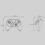 Cat Shaped Wireless Tooth Handle for Nintendo Switch - Orange Pink