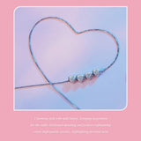 925 Sterling Silver Platinum Plated Love Letters Diy Beads In - O