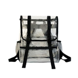 Waterproof Travel Backpack - Pvc Material - Black