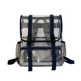 Waterproof Travel Backpack - Pvc Material - Black