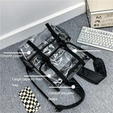 Waterproof Travel Backpack - Pvc Material - Black