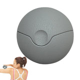 3-In-1 Fitness Yoga Massage Ball Cervical Meridian Massager - Purple