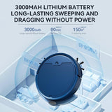 Intelligent Household Sweeping Robot with Path Charging - Max - White