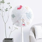 Modern Minimalist Floral Floor Fan Cover - 48cm - Pink Love