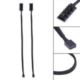 2-Port Pwm Fan Hub For Pc Chassis - A Drag Four