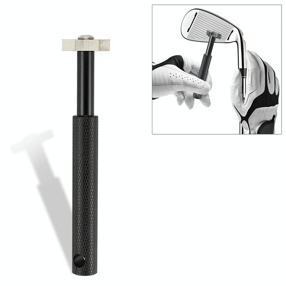 Sharpen your Wedges with Strong Golf Grooving Tool - Black