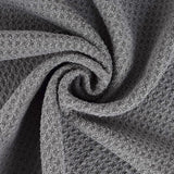Microfiber Waffle Golf Towel Magnetic For Easy Cleaning - Gray