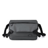 Simple Men Casual Holding Messenger Bags - Grey