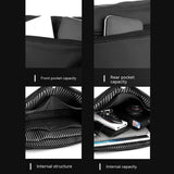 Simple Men Casual Holding Messenger Bags - Grey