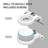 Ahastyle Wall Storage Stand - Compact and Versatile - Black - For Amazon Echo Dot 3/4