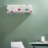 Geometric Hanging Air Conditioner Cover - All-inclusive Anti-dust - 80x31x21cm