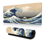 Non Slip Gaming Mouse Pad Big Wave Design - No.25 - 300X600X2Mm