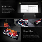 Non Slip Gaming Mouse Pad Big Wave Design - No.25 - 300X600X2Mm