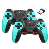 2.4g Wireless Controller for Pc Linux Android Tvbox - Supports Dual Connection - Cangling Green