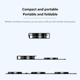 15W 3 In 1 Magnetic Wireless Charger - Blue