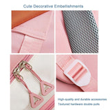 Adorable Junior High Backpack For Travel - Red